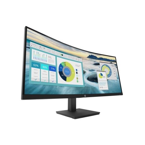 HP P34hc G4 34-palčni WQHD USB-C ukrivljen 1&amp;times;HDMI 1&amp;times;DP 4&amp;times;USB 3.1 Slike