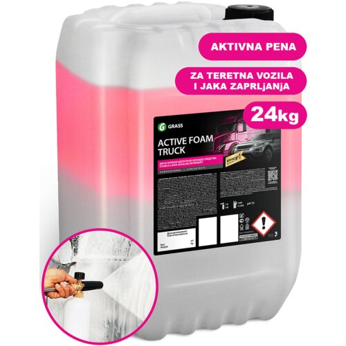 Grass active foam truck - sredstvo za beskontaktno pranje teretnih vozila - 24kg Cene