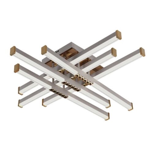  LED prigu&amp;scaron;iva prislonjen plafonski luster LED/90W/230V 3000-6500K + daljinski upravljač Slike
