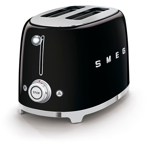 Smeg Toster TSF01BLEU, Crni Cene