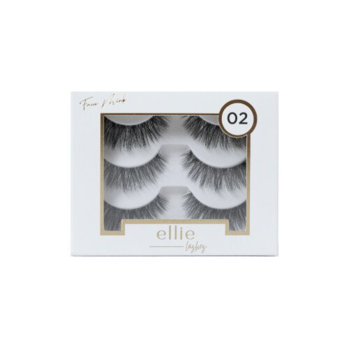 Ellie Lashes Ve&amp;scaron;tačke trepavice 02, 3 para Slike