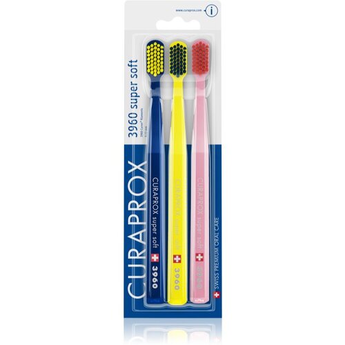 Curaprox 3960 Super Soft zobna &amp;scaron;četka 3 kos Slike