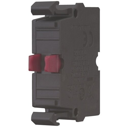 Eaton (Moeller) kontaktni element 1 NC kontakt 24V 3A sprednja montaža. M22-K01PV6, (21268747) Slike