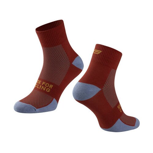 Force čarape edge, crveno-plava l-xl/42-46 ( 90085800 ) Slike