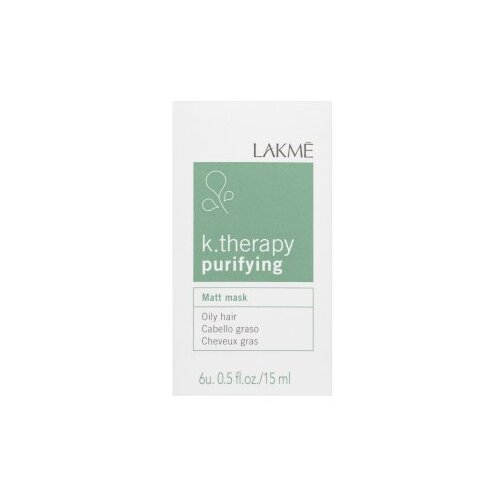 Lakme K.Therapy Purifying Matt Mask piling &scaron;ampon za masnu kosu 6 x 15 ml Cijene