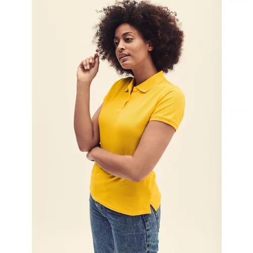 Fruit Of The Loom Yellow Polo