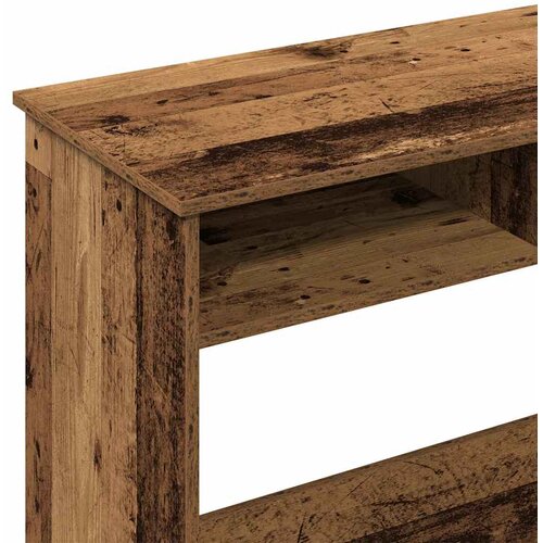  Radni stol boja starog drva 80 x 40 x 75 cm konstruirano drvo Slike
