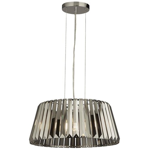 Searchlight Tiara Viseča svetilka s 5 lučmi, kromirano dimljeno steklo, (22100866) Cene