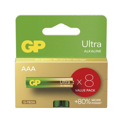  Baterija GP ULTRA alkalna LR03 AAA 8 kos 8/1 Cene