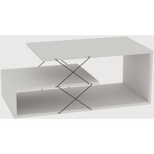 Decortie Club sto Cayenne 100x40x50cm Bijeli Cene