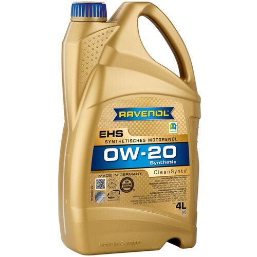 RAVENOL Motorno ulje EHS 0W-20, 4 l Cene