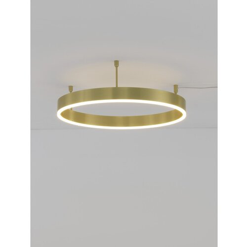 Nova Luce Medeninasta aluminijasta LED zatemnitvena stropna svetilka Motif &amp;ndash; Slike