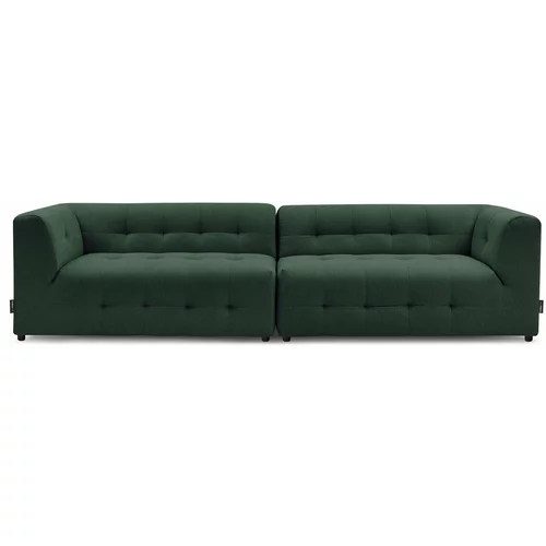 Bobochic Paris Tamno zelena sofa 324 cm Kleber -
