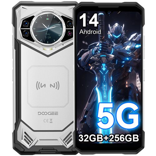 Doogee S200 Srebrni 12GB+256GB 5G pametni telefon, (22114334) Cene