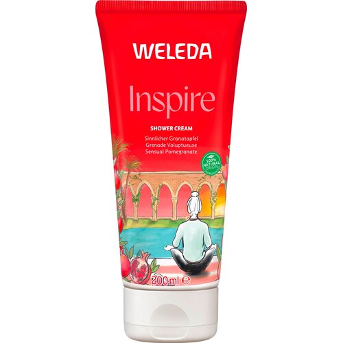 Weleda Inspire kremasti gel za tu&amp;scaron;iranje - nar - 200 ml Slike