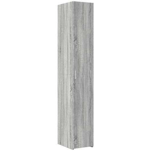 Maison Chic Visoka omara - Komoda - Predalnik siva sonoma 30x42,5x185 cm inženirski les, (21720455) Cene