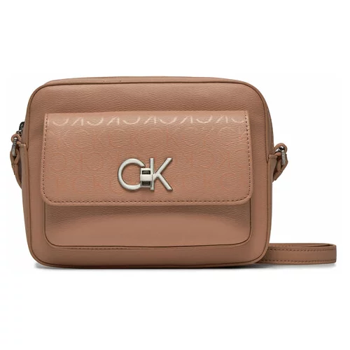 Calvin Klein Ročna torba Re-Lock Camera Bag_Epi Mono K60K611565 Roza