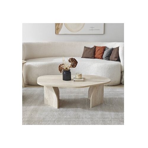 Hanah home Sto za dnevnu sobu Nova Travertine Fume Cene