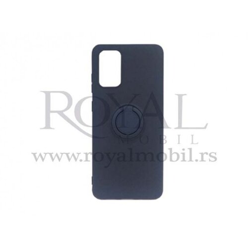  silikonska futrola kolor sa prstenom za samsung N970 galaxy note 10 teget Slike