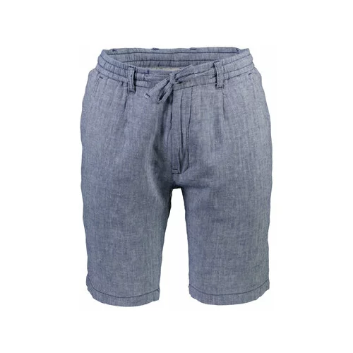 Lindbergh Kratke hlače iz tkanine 30-505020 Modra Relaxed Fit