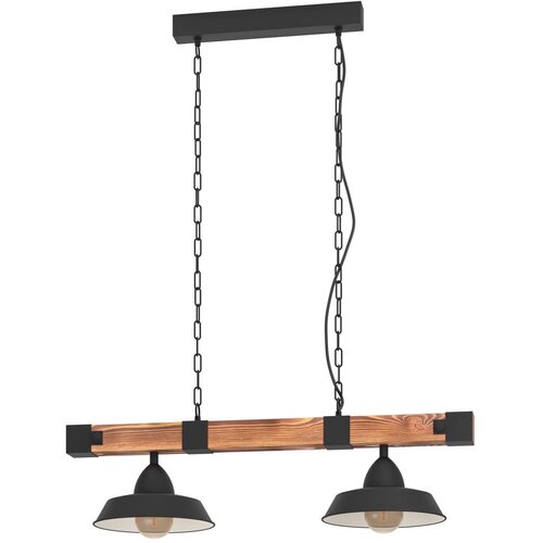 Eglo 44085 - Luster na lancu OLDBURY 2xE27/60W/230V Cene