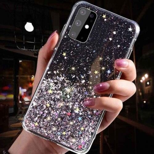 Nillkin silikonski ovitek z ble&amp;scaron;čicami sparkle za iphone 11 pro - črn Slike
