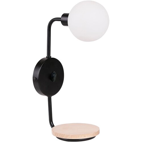 Candellux Lighting Črna stenska svetilka Ponio - Candellux Lighting Cene