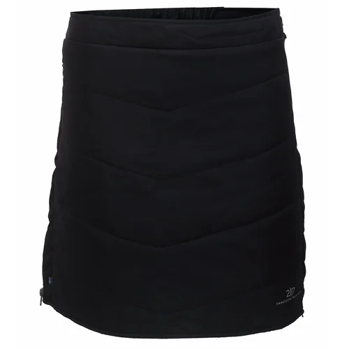 2117 KLINGA - Women's PRIMALOFT insulated short skirt - black