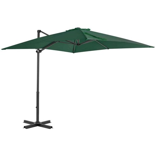 Konzolni suncobran s aluminijskom šipkom zeleni 250 x 250 cm Cene