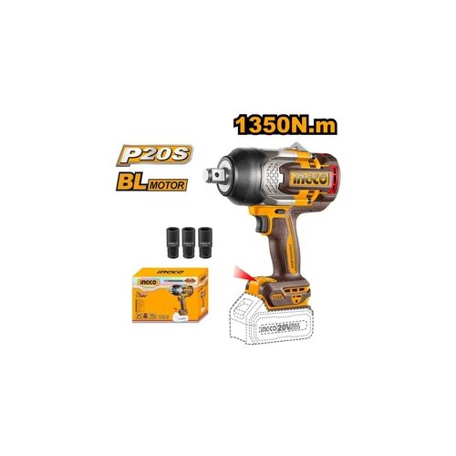 Ingco Aku udarni odvijač 3/4" 1350NM SOLO SUPER CIWLI201351 Cene
