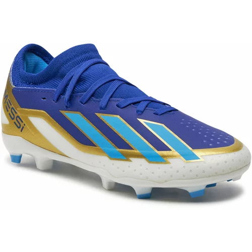 Adidas Čevlji X Crazyfast Messi League Firm Ground Boots ID0714 Lucblu/Blubrs/Ftwwht