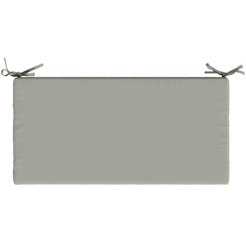  Jastučić za klupu SOEST 100% poliester Siva 60 x 40 x 5 cm - Siva 60 x 40 x 5 cm Poliester Slike