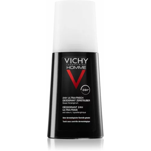 Vichy Homme deodorant s 24-urnim učinkom 100 ml za moške