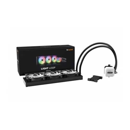 BE QUIET CPU vodeno hladjenje ARGB Light Loop 360mm BW022 (AM4,AM5,1200,1700) Slike