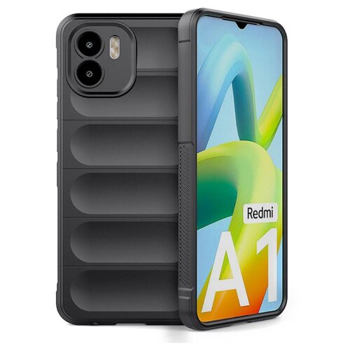 Onasi Wave silikonski ovitek za Xiaomi Redmi A1 - črn Cene