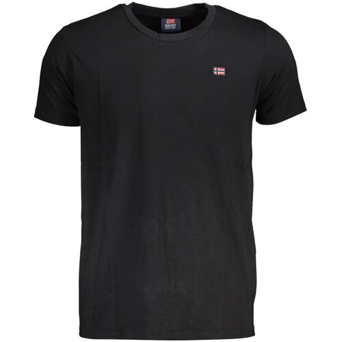 SCUOLA NAUTICA ITALIANA NORWAY 1963 BLACK MEN'S SHORT SLEEVED T-SHIRT Cijene
