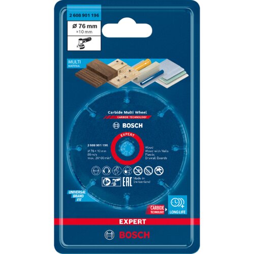 Bosch expert multi wheel karbidna rezna ploča 76 mm Slike