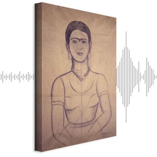  Slika - Frida Kahlo &ndash; Self-Portrait  1929 (charcoal drawing) 80x120 Akustična Cijene