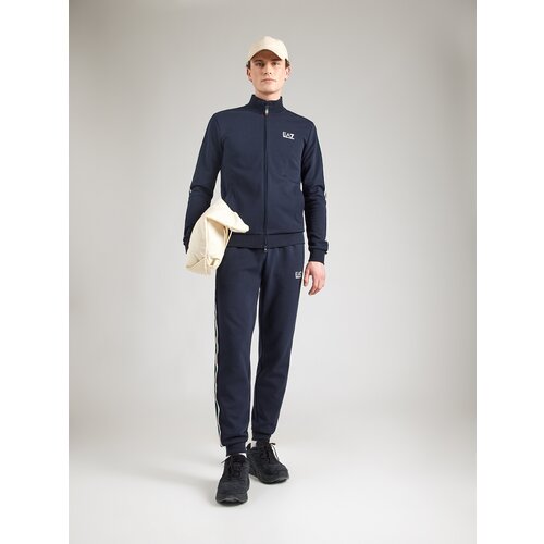 Ea7 Emporio Armani Trenirka za tek mornarska / bela Slike