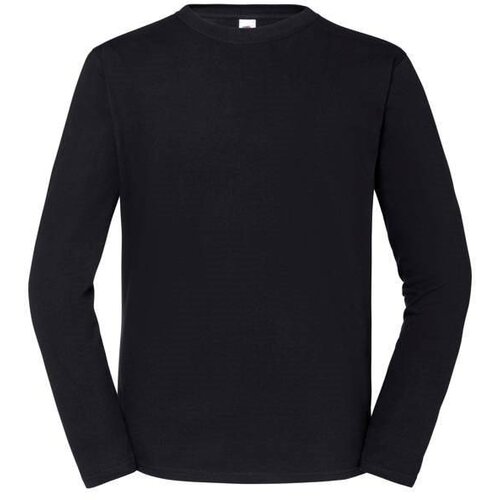 Fruit Of The Loom Black Iconic 195 Ringspun Premium T-shirt Slike