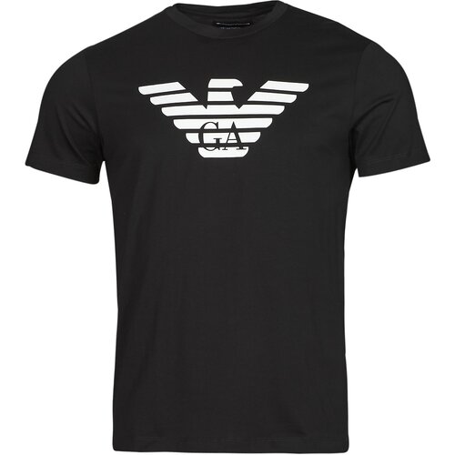 Emporio Armani Majice s kratkimi rokavi 8N1TN5 Črna Slike