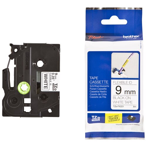 Brother Trak TZE FX221 (črna-bela), original Cene