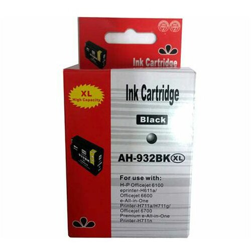 Eurotoner Tinta Zamjenska za HP CN053AE / 932XL CRNA Slike