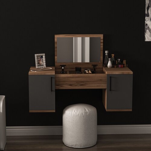 Hanah home Stol za &scaron;minkanje 74,1x100x35,5cm Orah Cijene