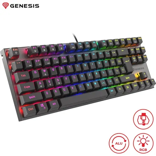 Genesis THOR 303 TKL čRNA TIPKOVN