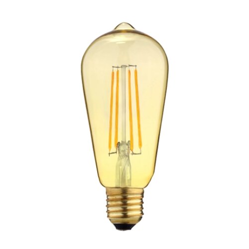 Spectra LED SIJALICA FILAMENT AMBER ST64 E27 6W 2700K Cene