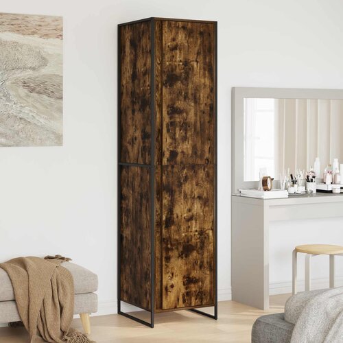 vidaXL Ormar 2 pcs Dimni hrast 50 x 50 x 200 cm Konstruirano drvo Cene