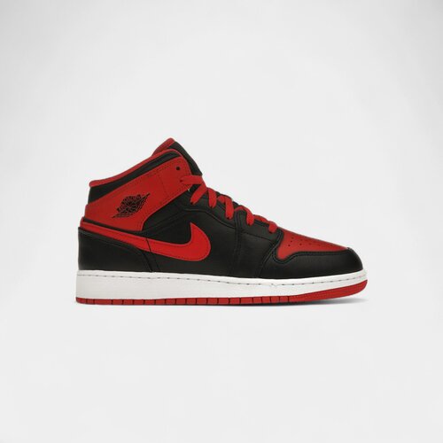 Nike Visoke superge Jordan 1 Mid Alternate Bred (2022) (GS) Rdeča Cene