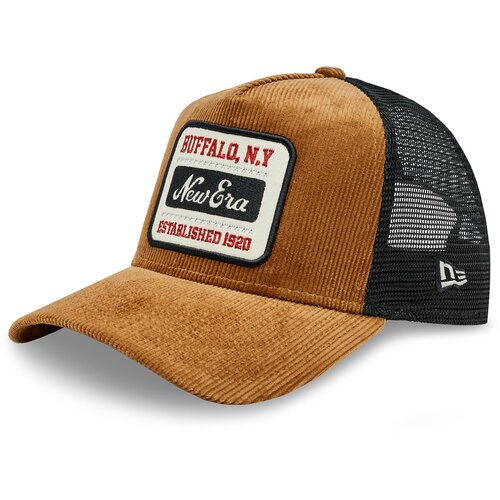 New Era Cord Brown A-Frame Trucker kapa Slike