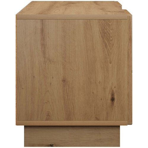  TV stalak 140 x 34.5 x 40 cm Hrast artisan Konstruirano drvo Slike